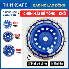 Chén mài khô KingBlue M2 xanh dương