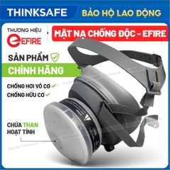 Mặt Nạ Bảo Hộ EFIRE E32 Nửa Mặt Cao Cấp, 1 Phin Lọc Kín Khí, Chống Bụi Mịn, Hóa Chất, Phun Sơn
