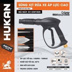 Sung xịt rửa xe áp lực cao HUKAN G1-SXR1025