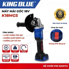 Thân Máy Mài Góc 18V KingBlue K18MGS