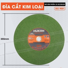 Đá Cắt Sắt HUKAN G1-DC355-D5, Kích thước 355mm