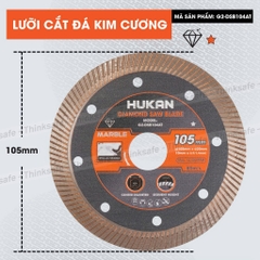 Lưỡi cắt kim cương HUKAN (Gen 2), Kích thước 105mm - 125mm