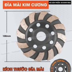 Chén mài kim cương HUKAN G2-DGW100A (Gen 2)