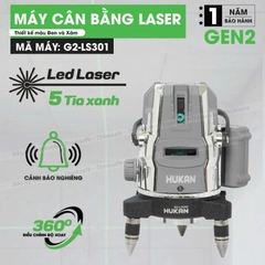 Máy Cân Bằng Laser 5 Tia Xanh Hukan G2-LS301