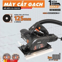 Máy cắt gạch công suất lớn (Gen 3) HUKAN G3-CGG125