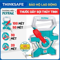 Thước dây sợi thủy tinh 20mx15mm - 100mx15mm TOTAL