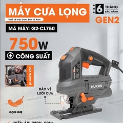 Máy cưa lọng điện HUKAN Gen2 G2-CL750, Công suất 750W