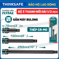 Bộ 3 thanh nối dài gắn máy bulong 1/2 inch Total THISEB12031