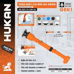 Máy cọ rửa pin đa năng HUKAN G1-CRP120