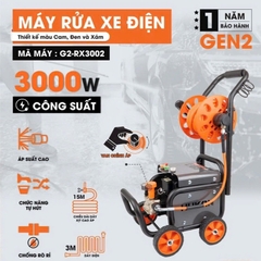 Máy rửa xe cao áp điện 220V Hukan G2-RX3002 3000W