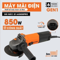 Máy mài góc điện công tắc cạnh 850W HUKAN G1-AG850PRO