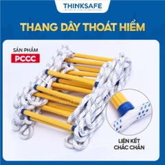 Thang Dây Thoát Hiểm PCCC Cứu Hộ Trong Trường Hợp Khẩn Cấp Dài 5-10m Tiện Lợi Cho Gia Đình
