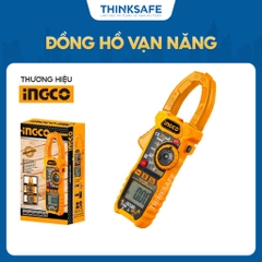 Đồng hồ kẹp AC/DC INGCO DCM10004, 6000 số đếm, đo AC 1000A, lưu dữ liệu, đèn nền và flash - Thinksafe