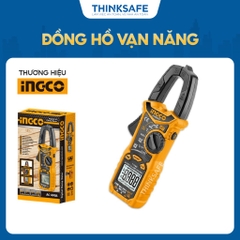 Đồng Hồ Kẹp AC/DC INGCO DCM6005 Hiệu Suất Nhiệt Độ và Điện Áp Một Chiều - Điện Trở, Điện Dung - Thinksafe