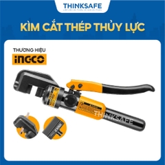 Kìm cắt thép thủy lực INGCO HHSC0112 φ4-φ12mm - Lực 45kN, Cú đánh 15mm - Chiều dài 315mm - Thinksafe