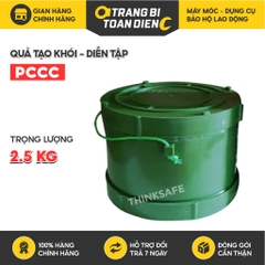 Chai tạo khói dành cho thực tập loại lớn, màu xanh, thời gian phát khói 4-5 phút, mật độ 50-70m2 - Trang bị toàn diện
