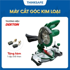Máy Cắt Góc Kim Loại Để Bàn 210MM Dekton DK-CN210 1500W Cắt Nghiêng 45 Độ Đèn Laser Soi Mặt Cắt