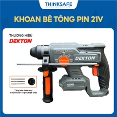 Máy khoan bê tông 3 CN Dekton M21-RH2603CP Brushless, khoan chuyên dùng công trình, nhà xưởng