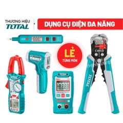 [Tách set lẻ] Bộ 5 dụng cụ kiểm tra điện TOTAL TOS23026 (KHÔNG HỘP)