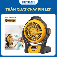 Thân quạt chạy pin Hukan HK LCF2440i siêu mạnh - 21V, Dùng được cả pin & điện, Chưa kèm pin & sạc