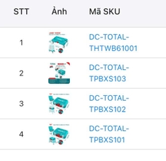 Hộp Đựng Đồ Nghề Xếp Chồng TOTAL TPBXS101/ TPBXS102/ TPBXS103/THTWB61001