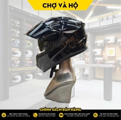 [2ND] NÓN FULLFACE EGO E-81 - GLOSSY BLACK - XXXL 98%