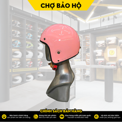 [2ND] NÓN BULLDOG HELI - PINK  - XL 99%