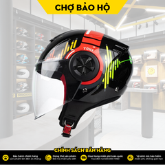 NÓN BẢO HIỂM 3/4 YOHE - 851