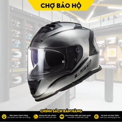 NÓN FULLFACE LS2 FF800 STORM TRƠN