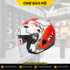 NÓN BẢO HIỂM 3/4 KYT VENOM