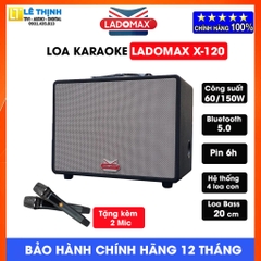 Loa Karaoke xách tay Ladomax X-120