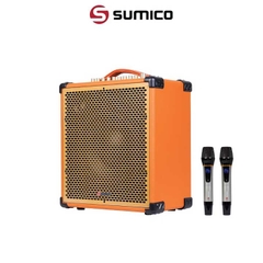 Loa Bluetooth Karaoke Sumico MSP10 - Công suất 100W - Pin 8h - Kèm 2 Mic