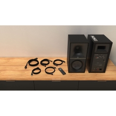 Loa tích hợp Ampli Klipsch The Sevens | Công suất 200W - Black - Chính hãng