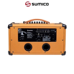 Loa Bluetooth Karaoke Sumico BT-S52 - Công suất 100W -Pin 8 Giờ, Cổng phát lại USB, Tặng Kèm 2 micro