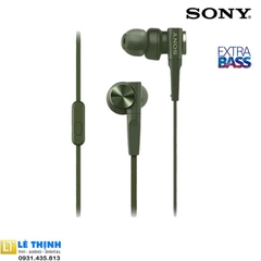 Tai Nghe Nhét Tai Sony Extra Bass MDR-XB55AP (Lục)