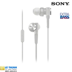 Tai Nghe Nhét Tai Sony Extra Bass MDR-XB55AP (Trắng)