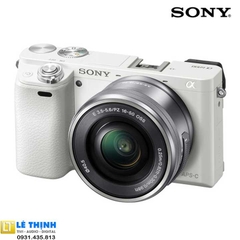 MÁY ẢNH SONY ALPHA ILCE-6000L / A6000 KIT 16-50mm F3.5-5.6 OSS / TRẮNG