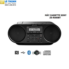 Máy Cassette SONY ZS-RS60BT có Bluetooth / NFC / CD