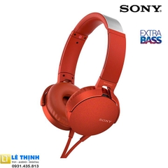 Tai nghe Sony Extra Bass MDR-XB550AP (Đỏ)