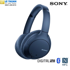 Tai Nghe Không Dây Chụp Tai Chống Ồn Sony WH-CH710N (Xanh)