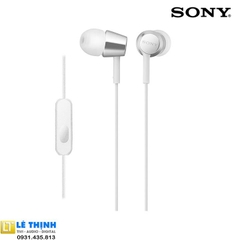 Tai Nghe Nhét Tai Sony MDR-EX155AP (Trắng)