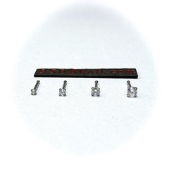 Khuyên mũi basic đá CZ 1.5/2/2.5/3mm  KM289