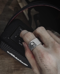 Nhẫn Bạc skull  NB012305