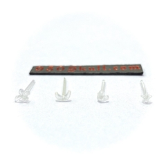 Khuyên nhựa trong suốt  KN190