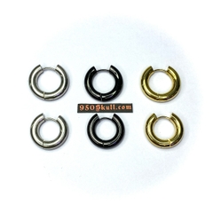 Khuyên tai tròn bản 5mm KTTB33