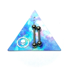 Khuyên Lưỡi G23  size 12 & 16mm  bi 5mm  KL122221