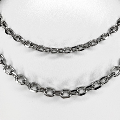 Vòng cổ trơn bản 6/8mm 042232