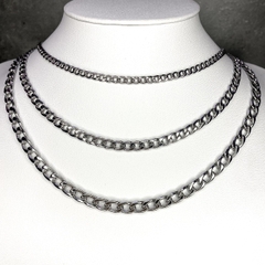 Vòng cổ trơn bản 4/5/6mm 042228