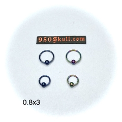 Khuyên basic 6mm/8mm KB118