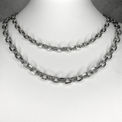 Vòng cổ trơn bản 6/8mm 042232